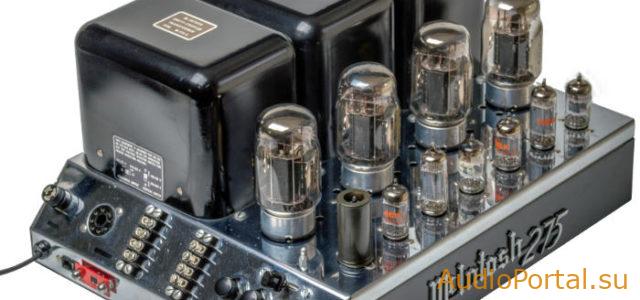 McIntosh MC275 — схема двухканального лампового усилителя на KT-88