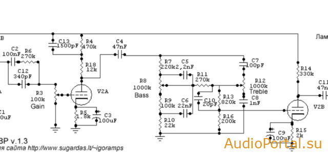 Tube Bass Preamp V. 1.3
