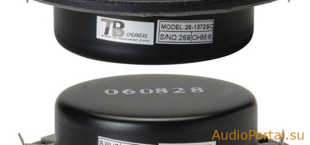 2-х полосная АС «Ion» (пара Audax HM170CO + TangBand 25-1372SC)