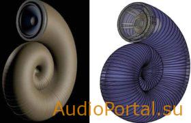 Акустика в форме ракушки от Sparrow Legs Speaker Design