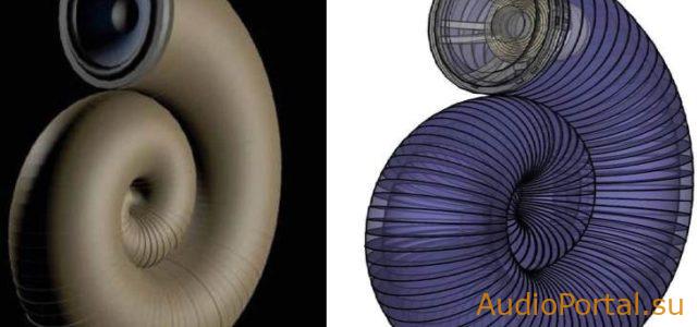Акустика в форме ракушки от Sparrow Legs Speaker Design