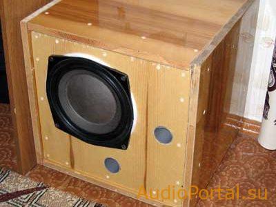 Сабвуфер на 75 ГДН-1-4 рассчитанный в JBL SpeakerShop