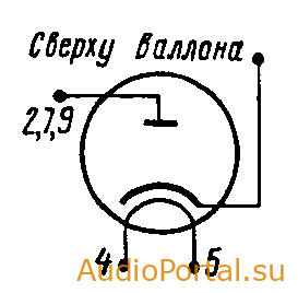 Лампа 6Д14П (демпферный диод)