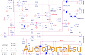 Усилитель “Mauro” на LM3886. Доработка от Vidalgo