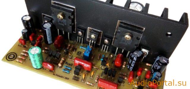 Усилитель мощности с раздельным питанием BlackBen (50 Вт/4 Ом)
