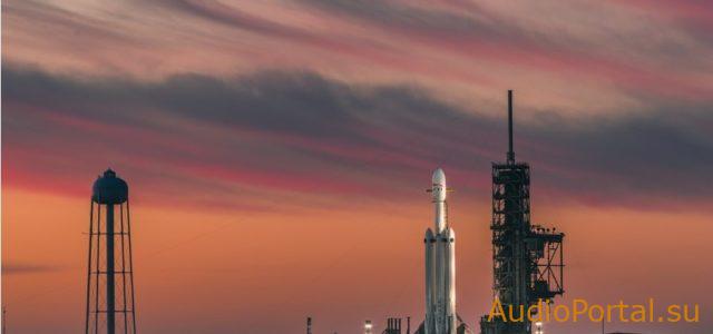 Звук запуска и посадки Falcon Heavy Space X (бинауральная запись)