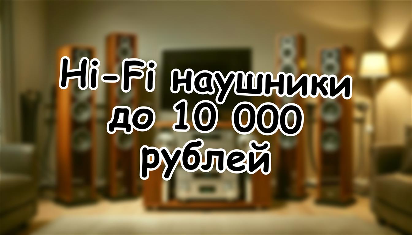 Hi-Fi наушники до 10 000 рублей: что купить в 2026 году 🎧