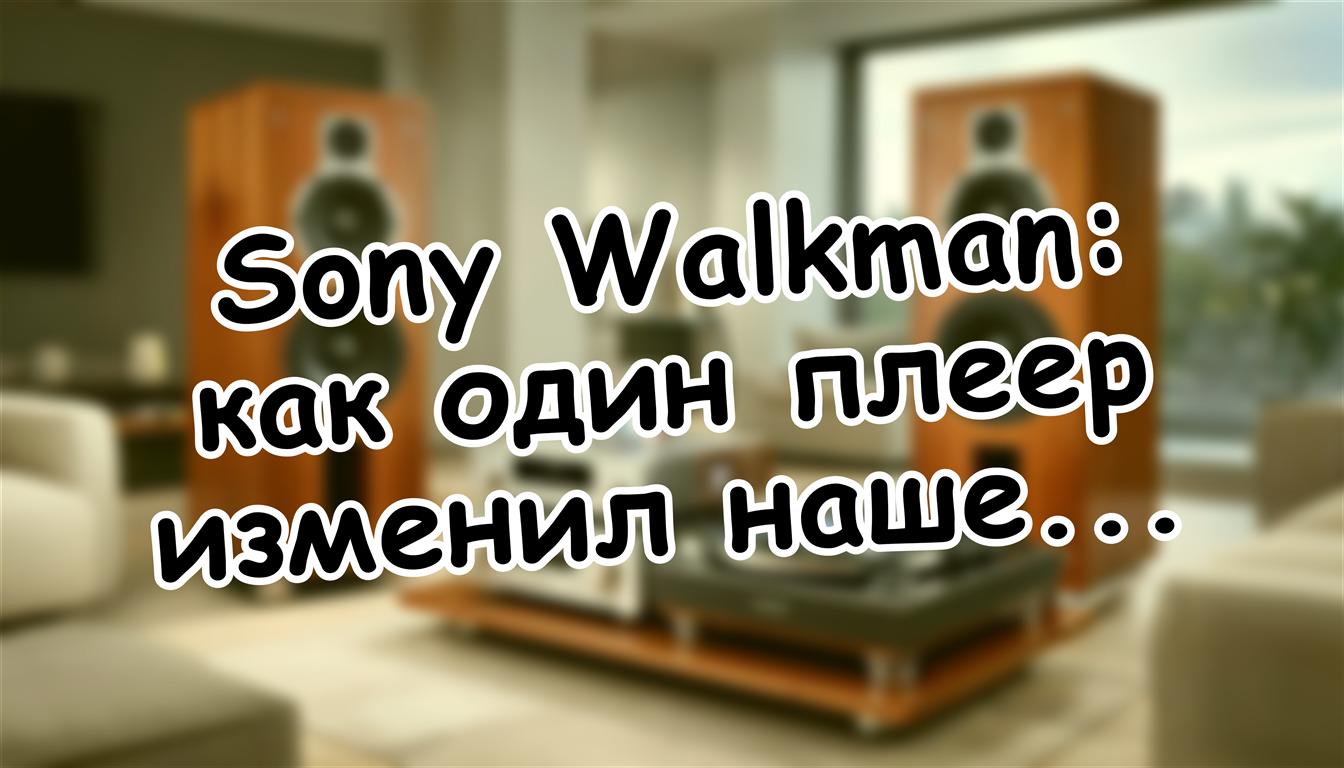 Sony Walkman: как один плеер изменил наше одиночество 🎧