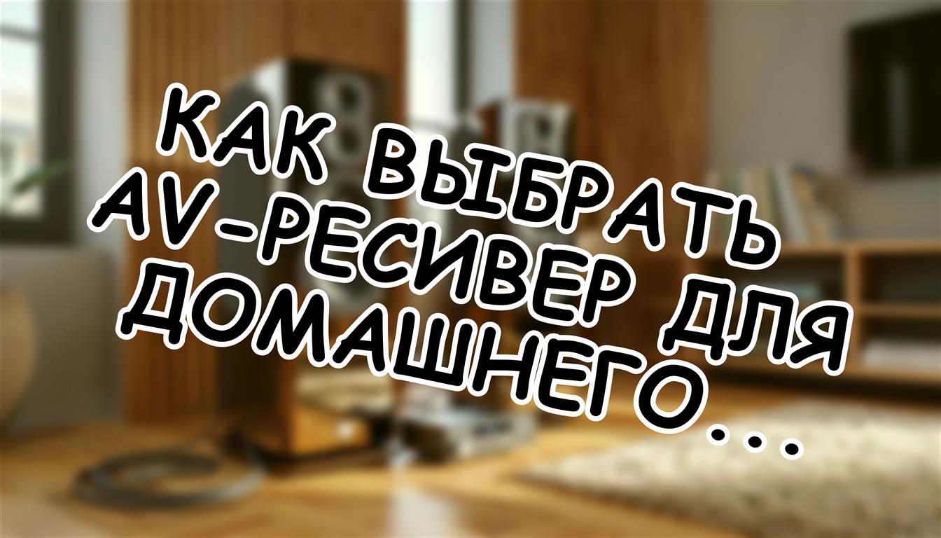 Как выбрать AV-ресивер для домашнего кинотеатра: первые шаги