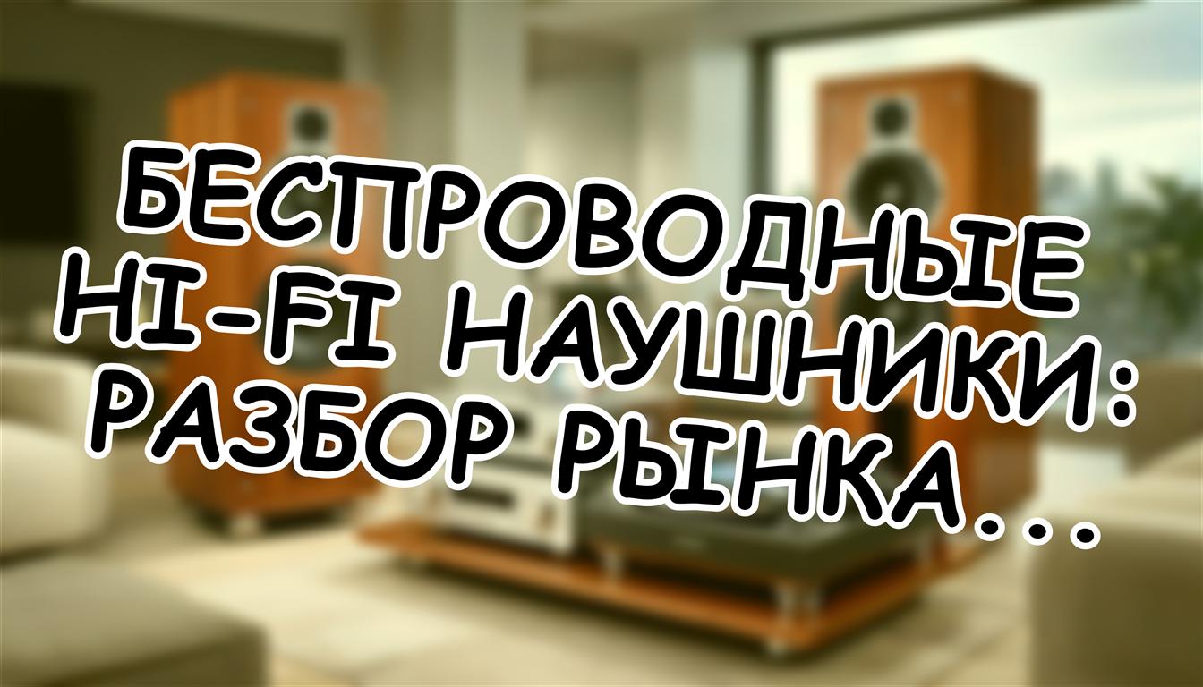 Беспроводные Hi-Fi наушники: разбор рынка среднего и высшего класса 🎧