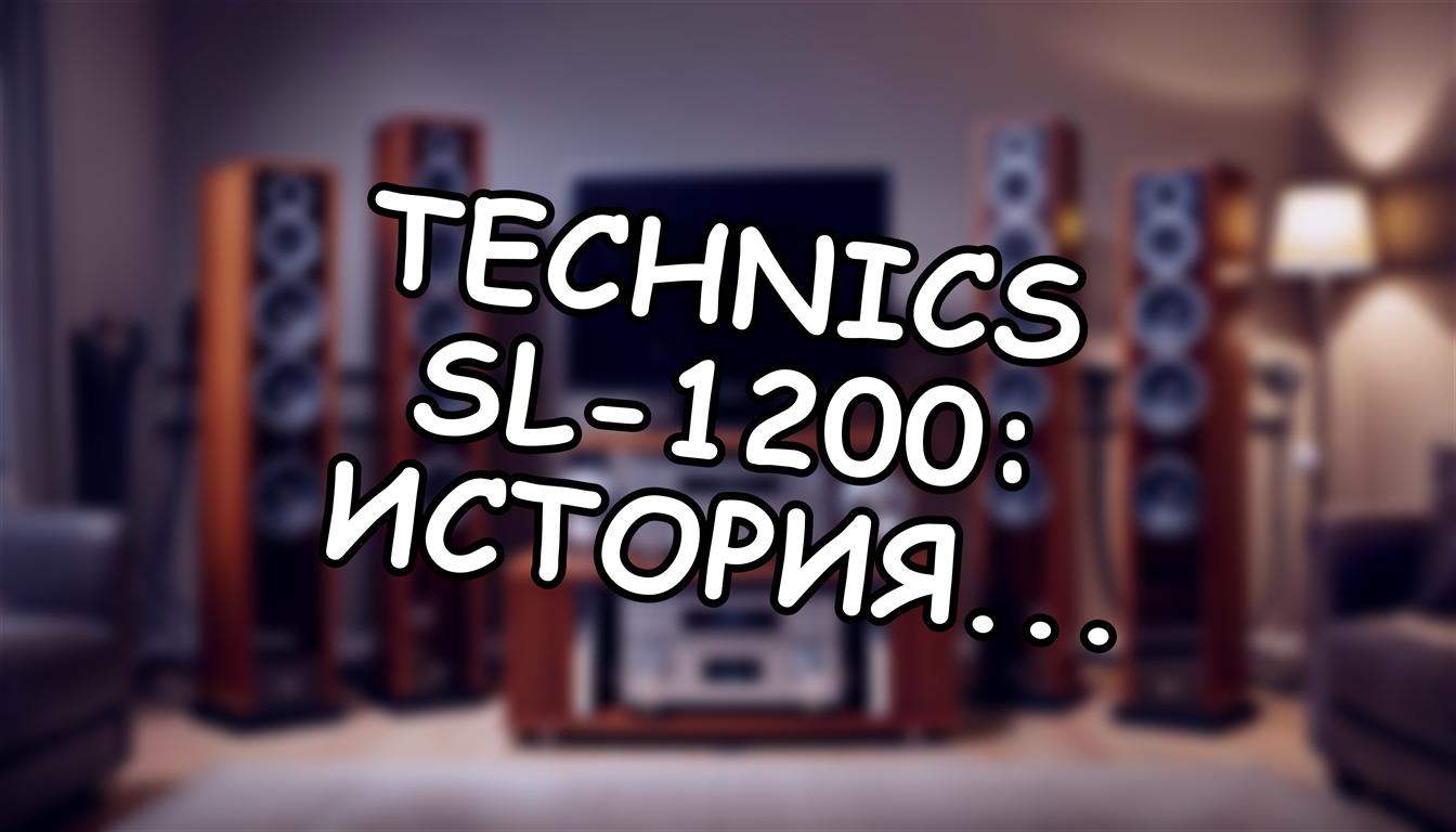 Technics SL-1200: история проигрывателя, пережившего эпохи 🎚️