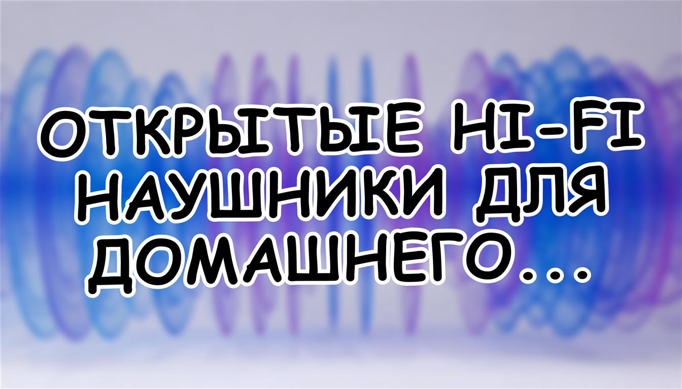 Открытые Hi-Fi наушники для домашнего прослушивания: разбор рынка