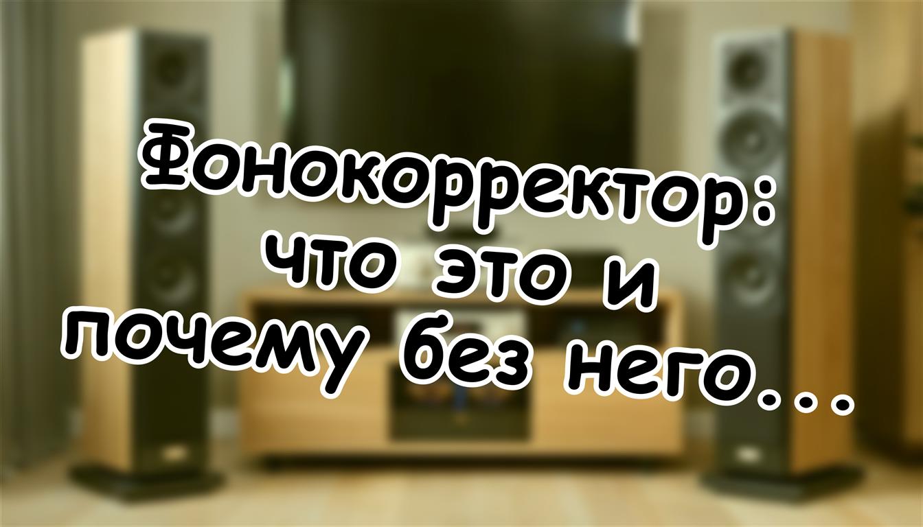 Фонокорректор: что это и почему без него не заиграет ни один винил