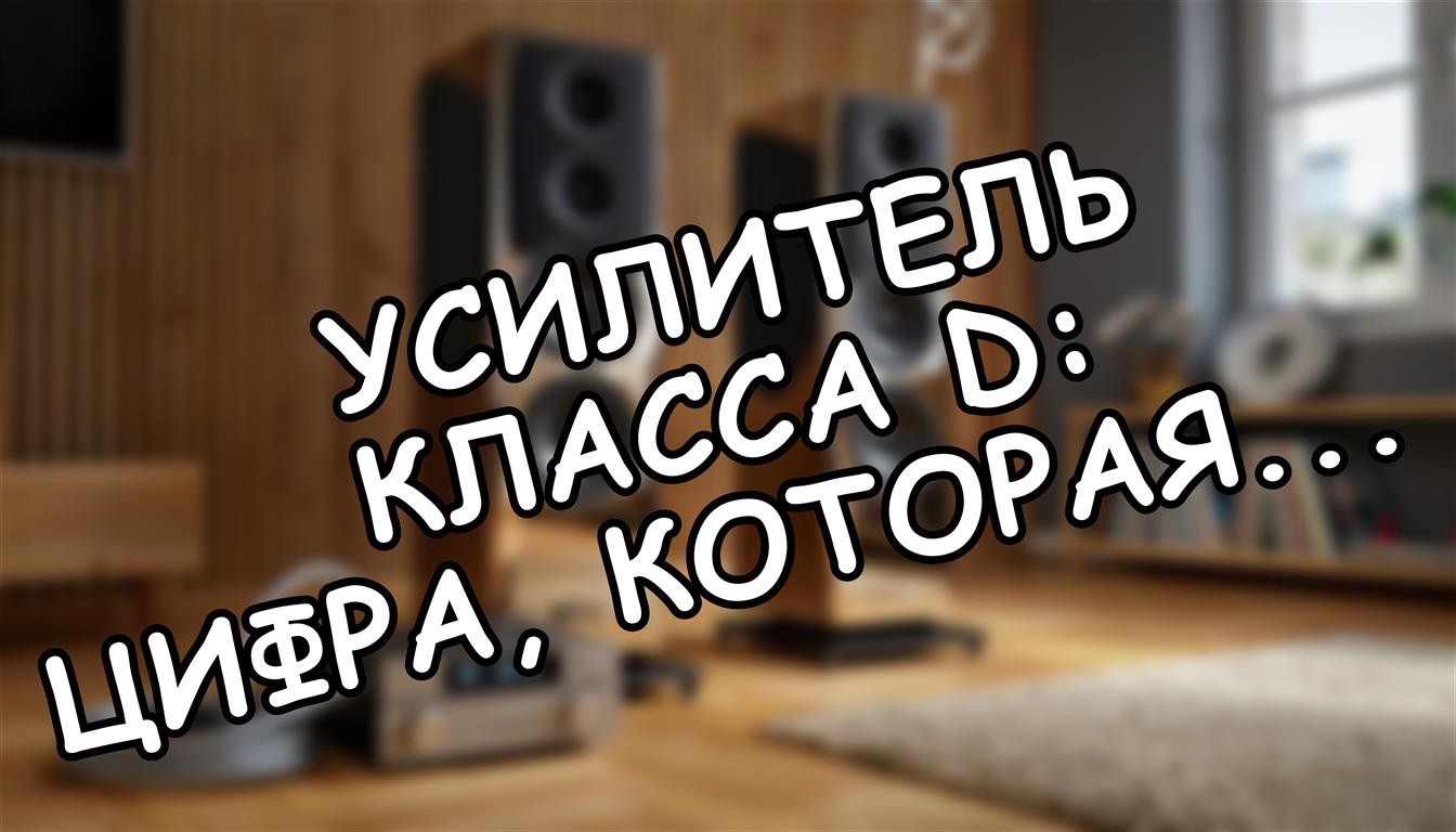 Усилитель класса D: цифра, которая звучит лучше