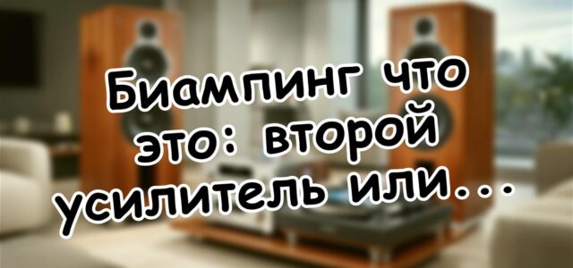 Биампинг что это: второй усилитель или пустая трата 🔌