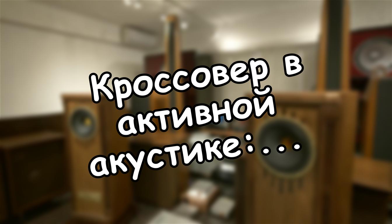 Кроссовер в активной акустике: почему частота раздела решает всё