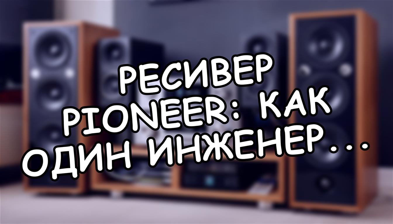 Ресивер Pioneer: как один инженер перевернул домашний звук 🎚️