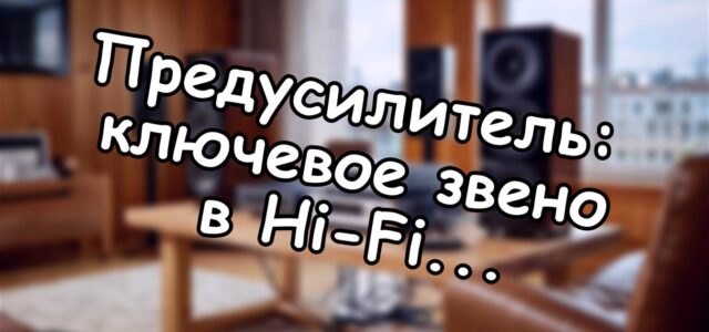 Предусилитель: ключевое звено в Hi-Fi системе 🔊