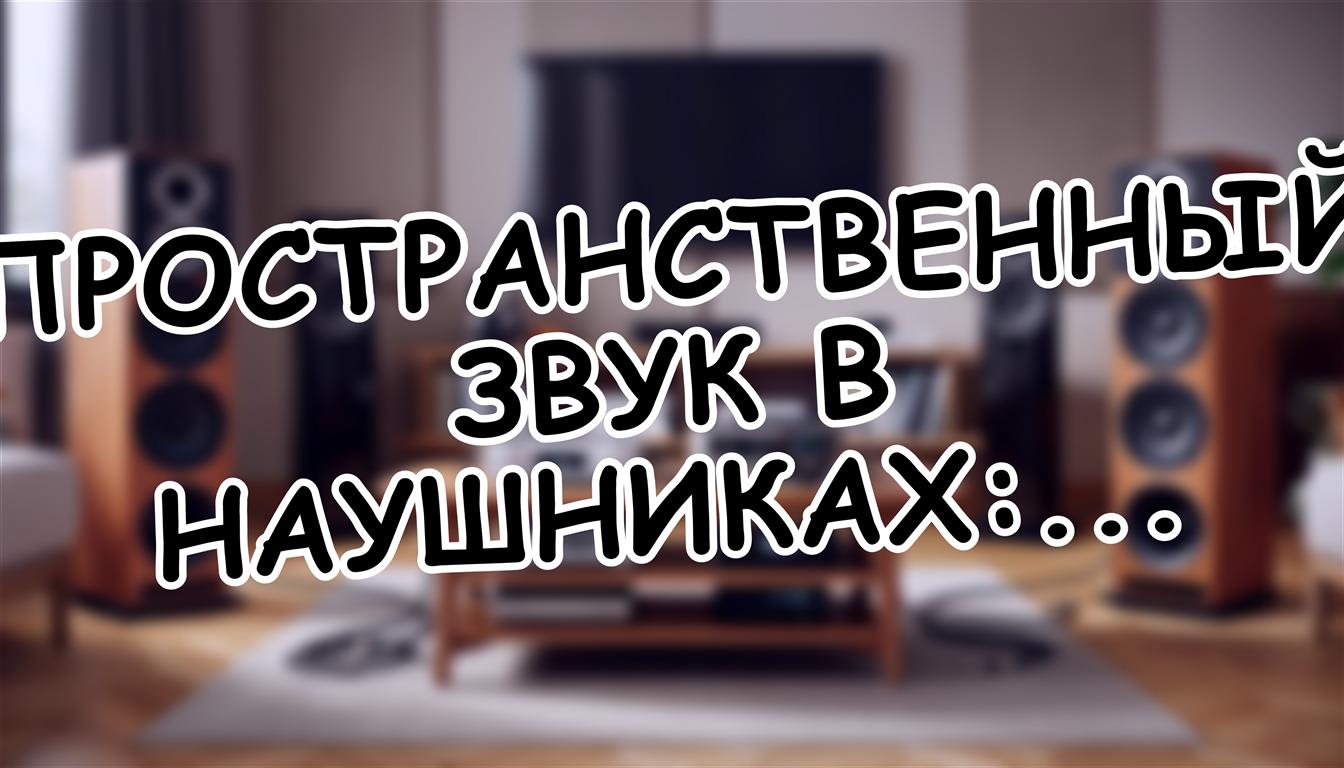 Пространственный звук в наушниках: почему HRTF работает не для всех 🔍