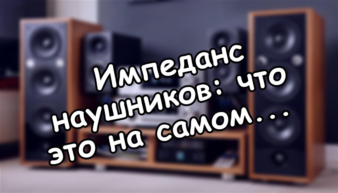 Импеданс наушников: что это на самом деле и как не ошибиться